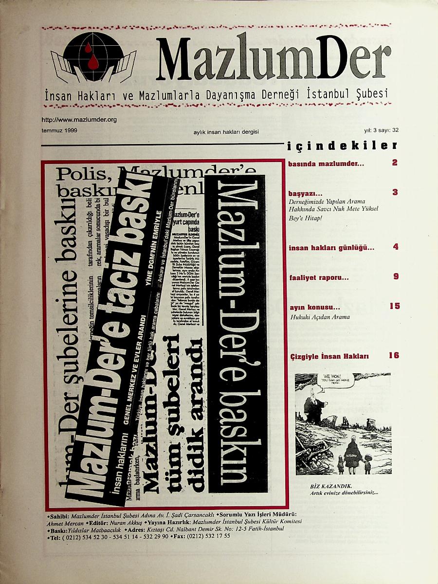32. Sayı Kapağı