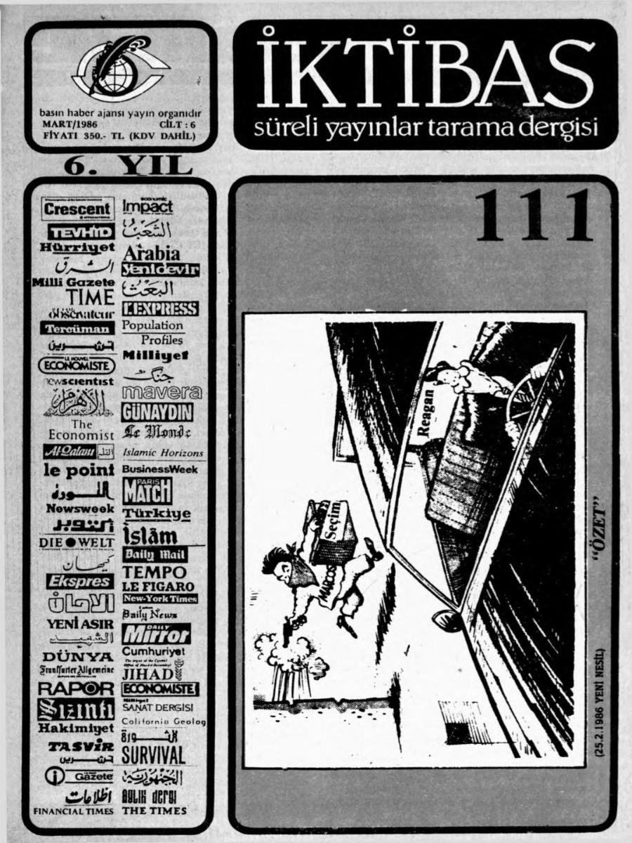 6. Cilt 111. Sayı Kapağı