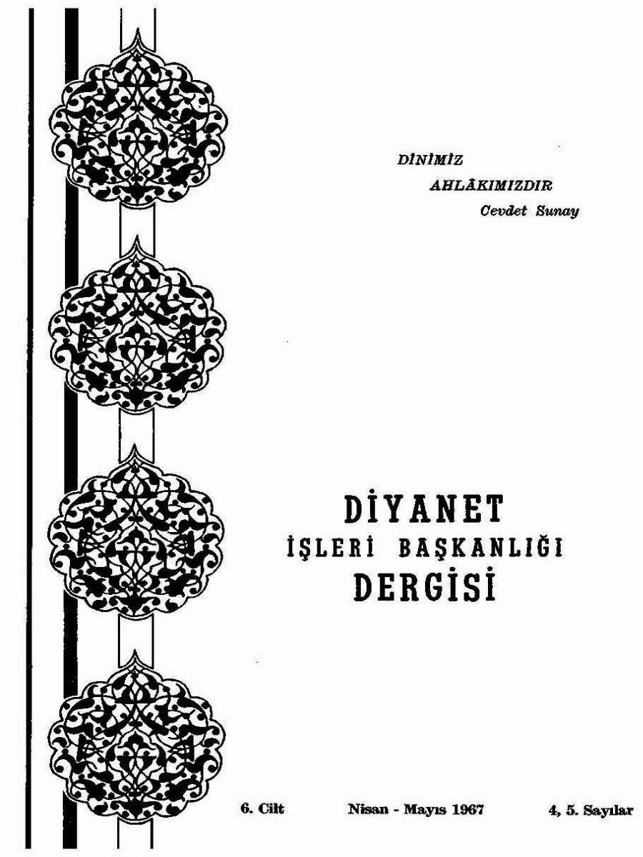 6. Cilt 4-5. Sayı Kapağı