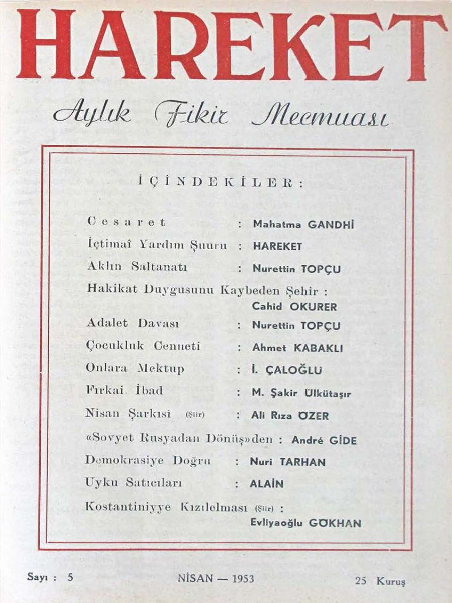 4. Cilt 45. Sayı Kapağı