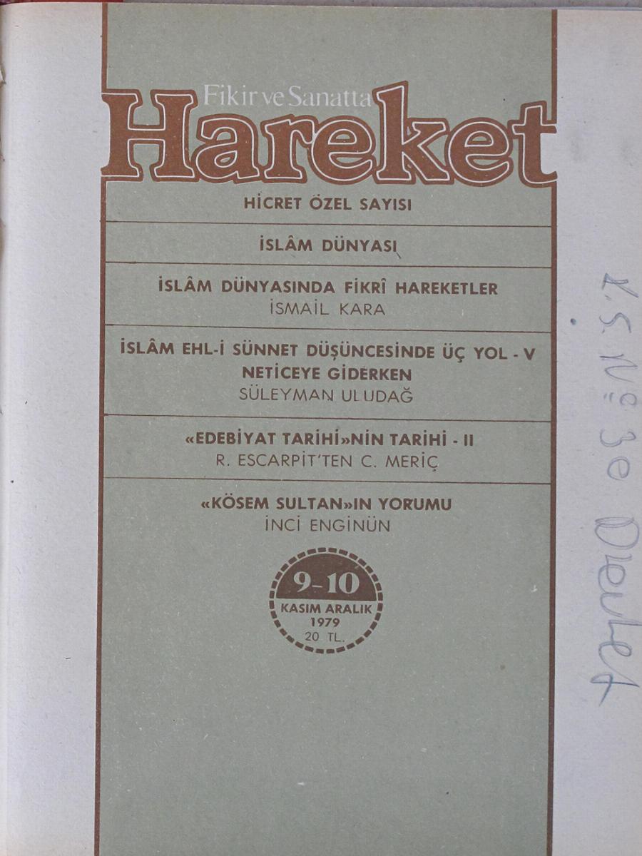 7. Cilt 171-172. Sayı Kapağı