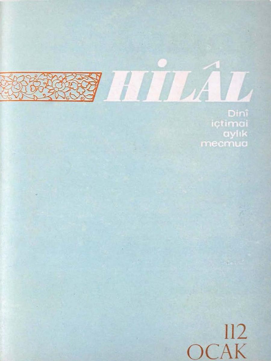 10. Cilt 112. Sayı Kapağı