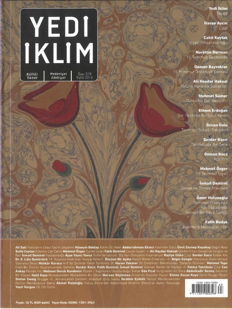 28. Cilt 318. Sayı Kapağı