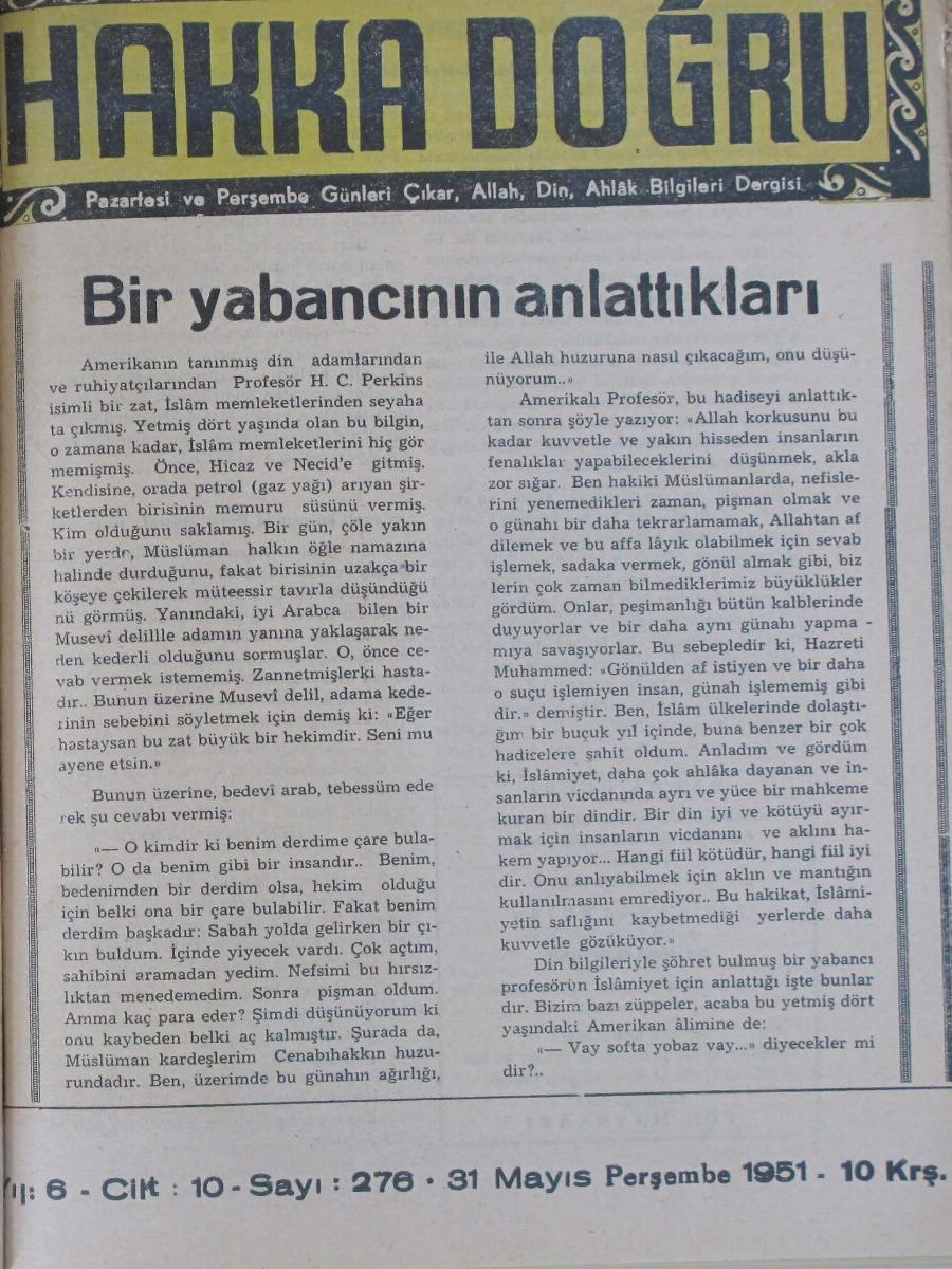 10. Cilt 276. Sayı Kapağı