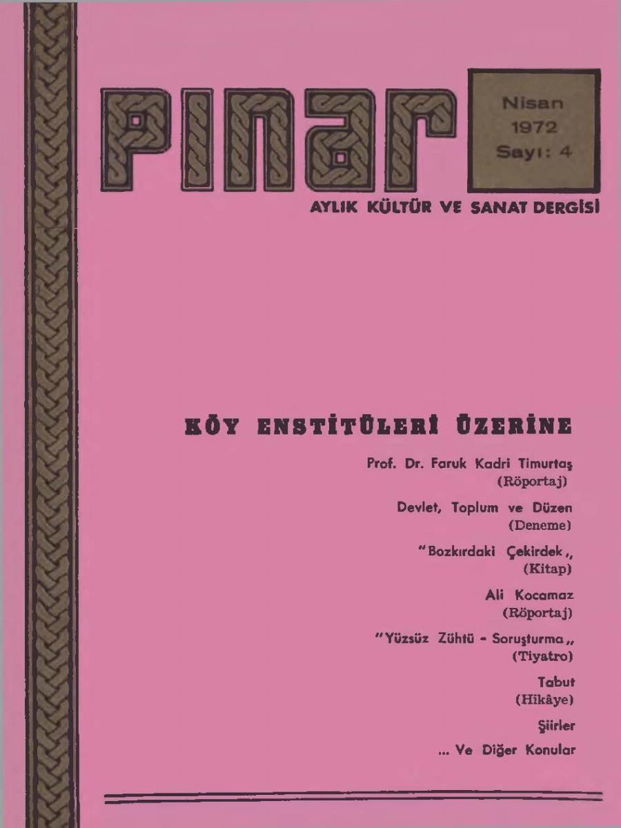 2. Cilt 4. Sayı Kapağı