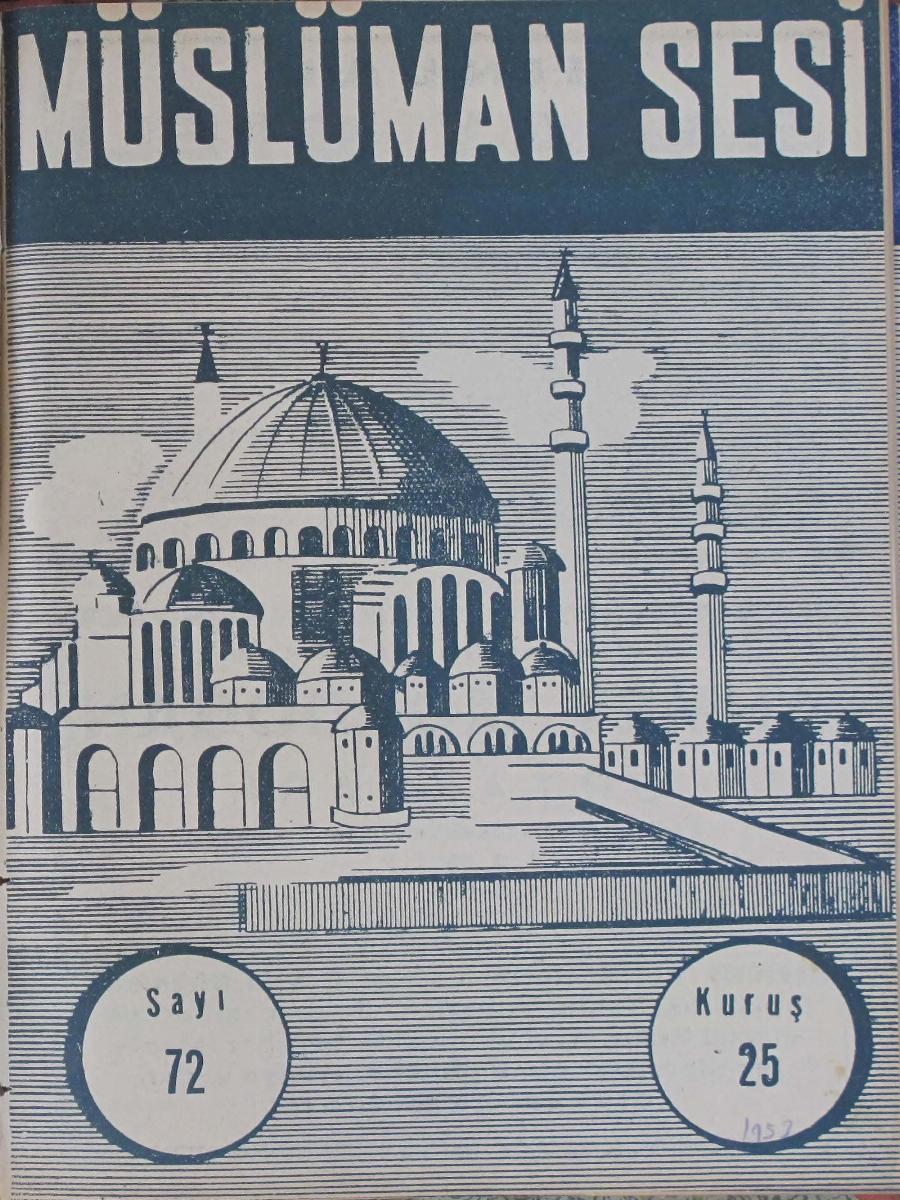 5. Cilt 72. Sayı Kapağı