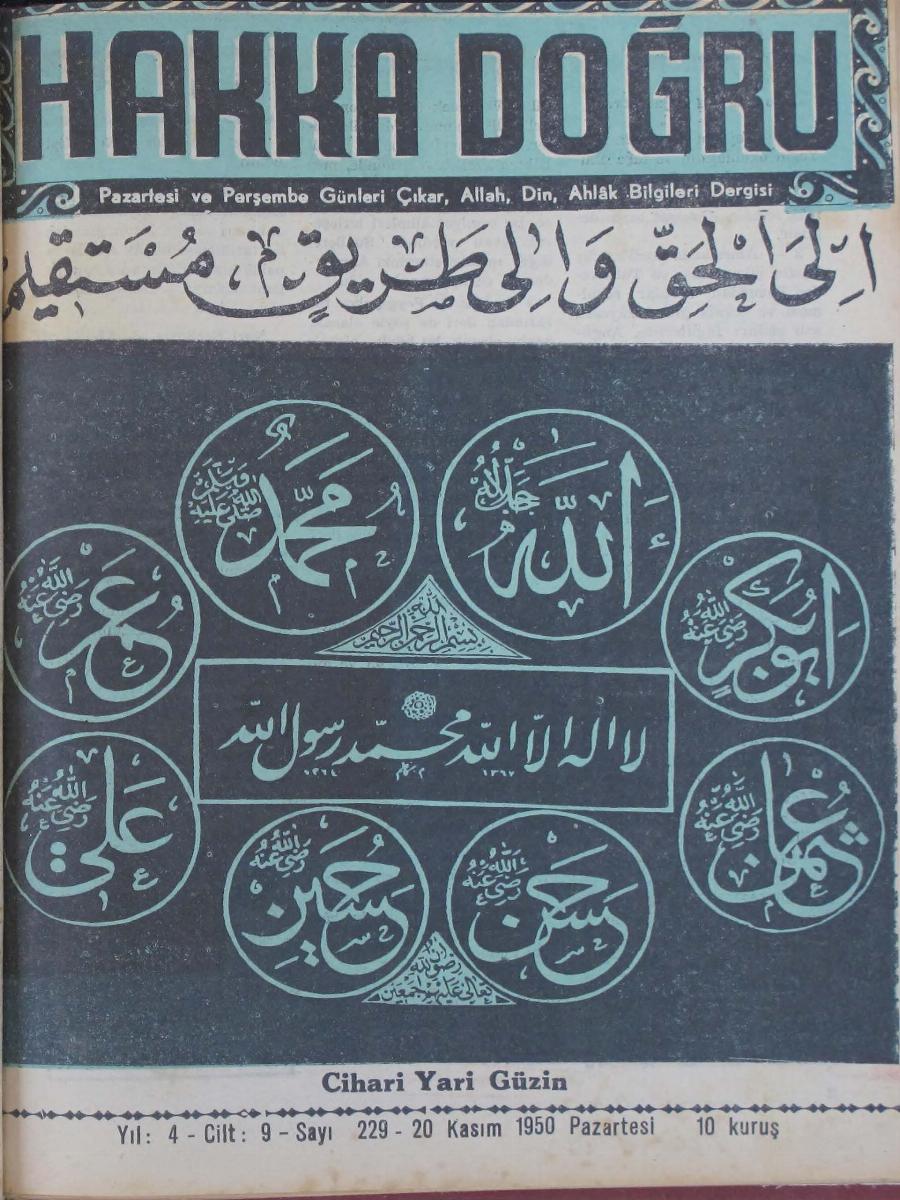 9. Cilt 229. Sayı Kapağı