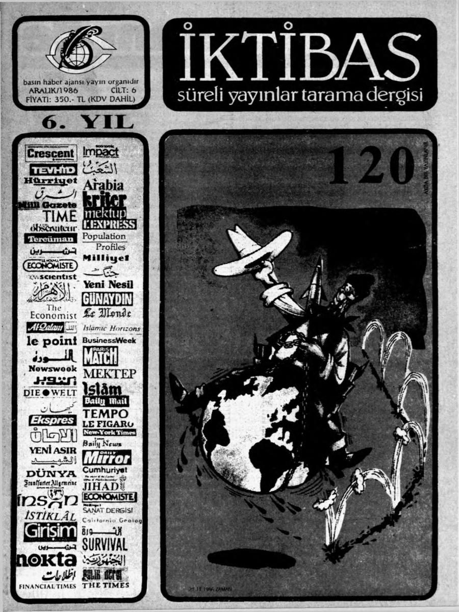 6. Cilt 120. Sayı Kapağı