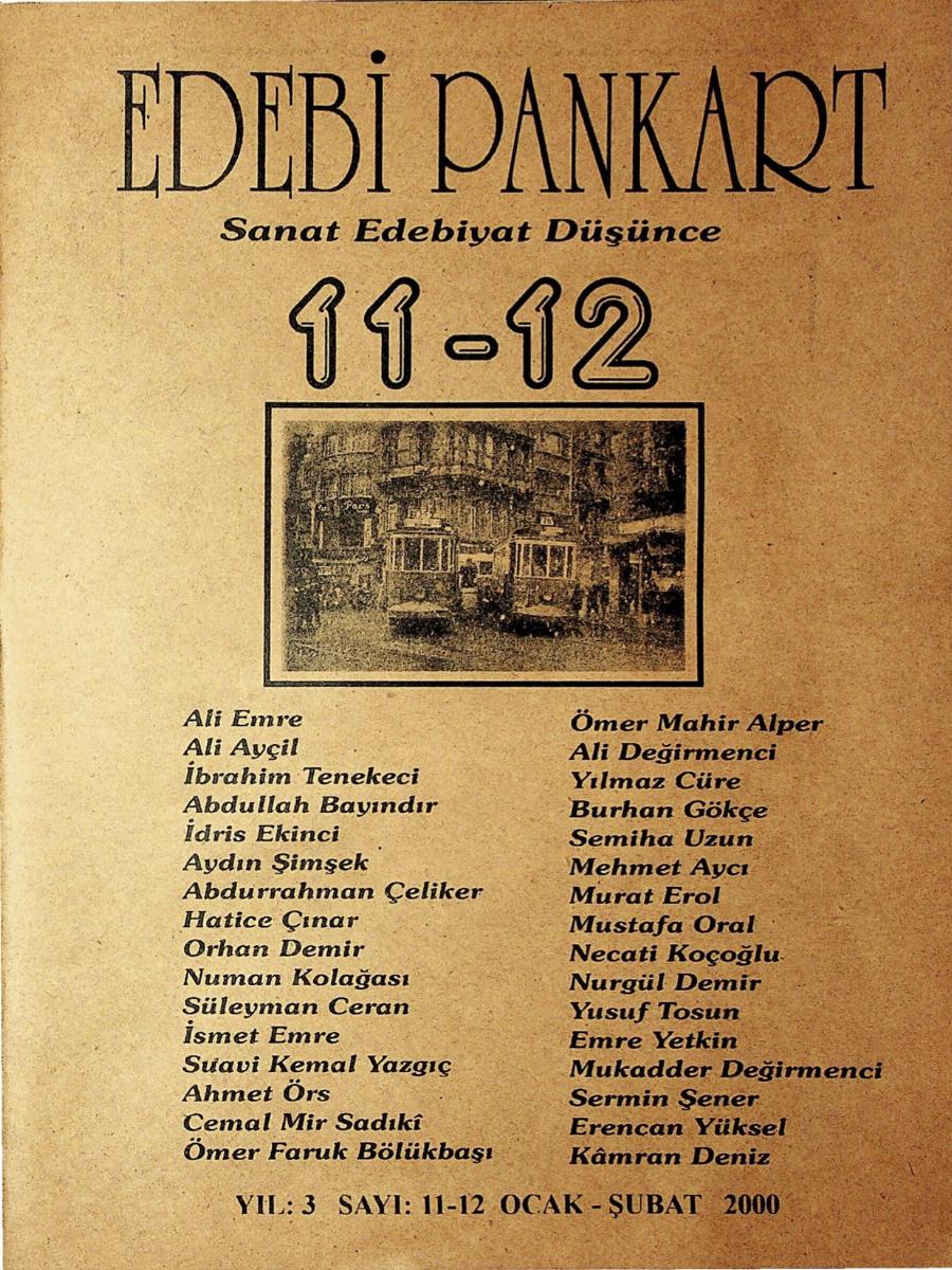 11-12. Sayı Kapağı