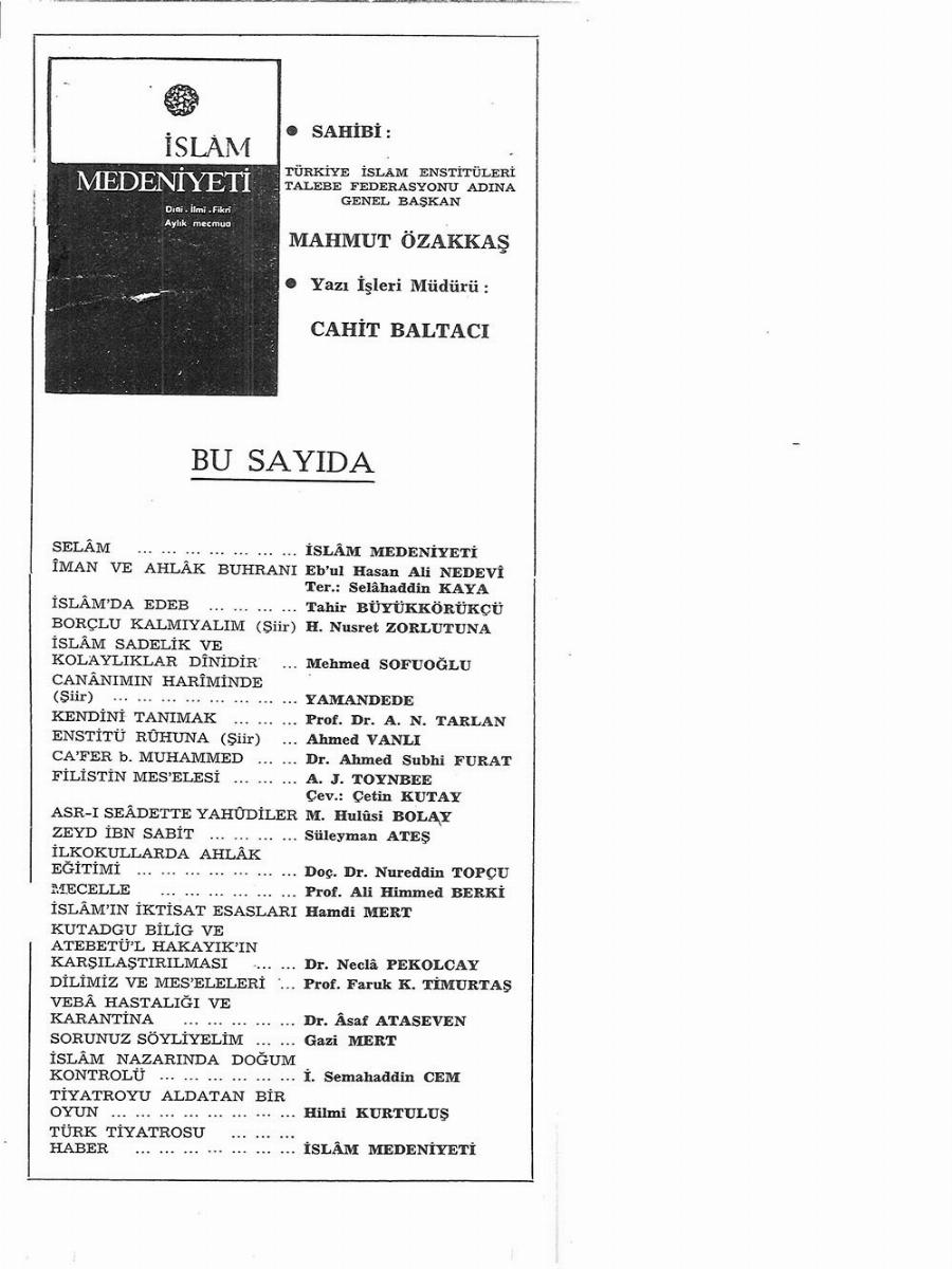 1. Cilt 4. Sayı Kapağı