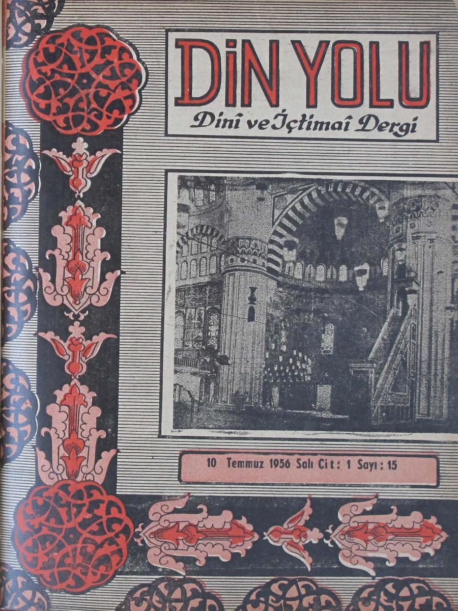 1. Cilt 15. Sayı Kapağı