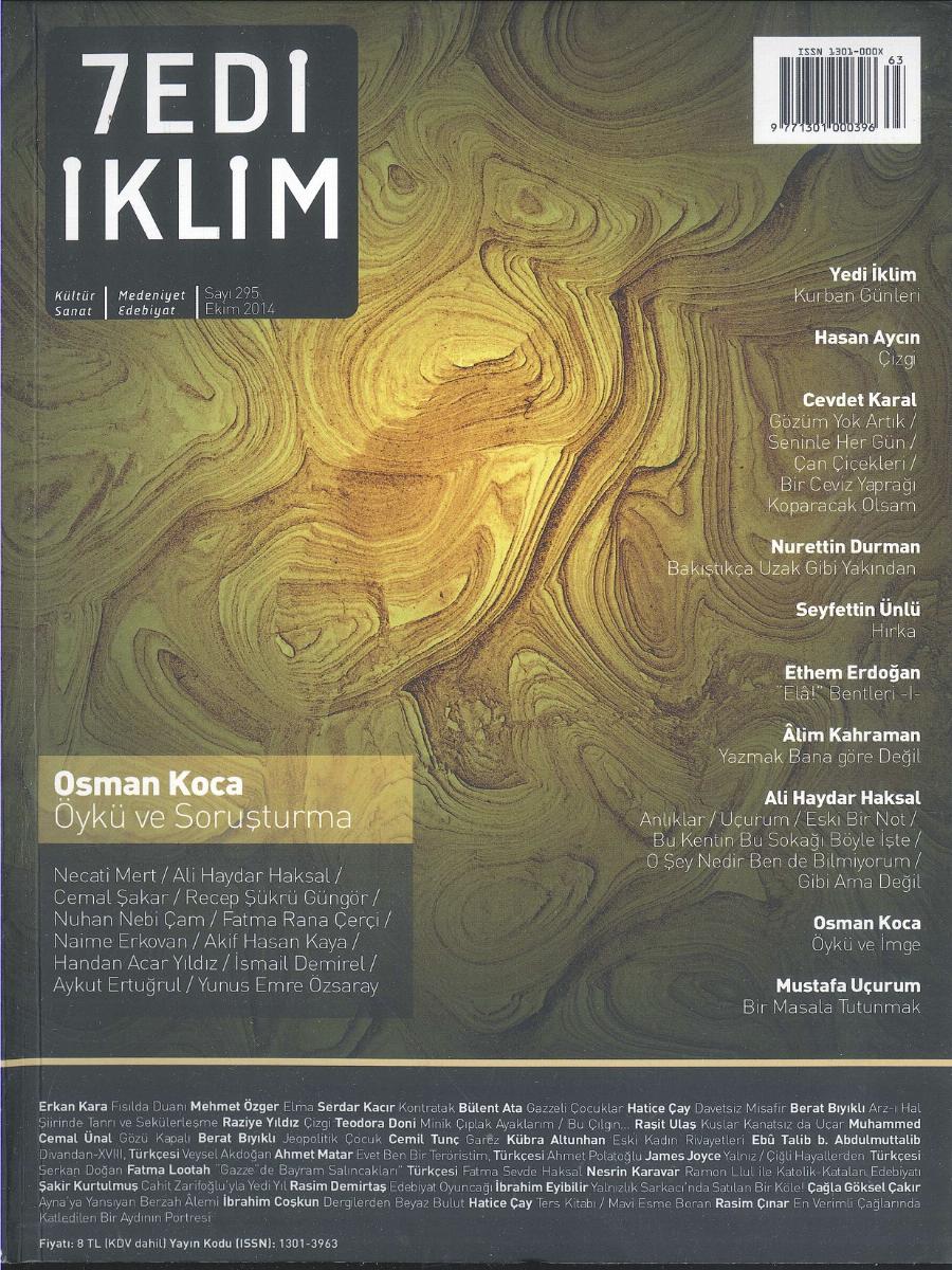 27. Cilt 295. Sayı Kapağı