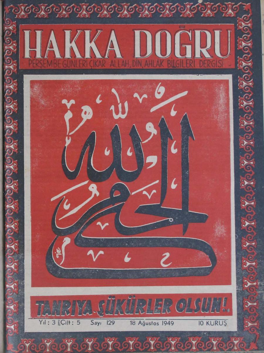 5. Cilt 129. Sayı Kapağı