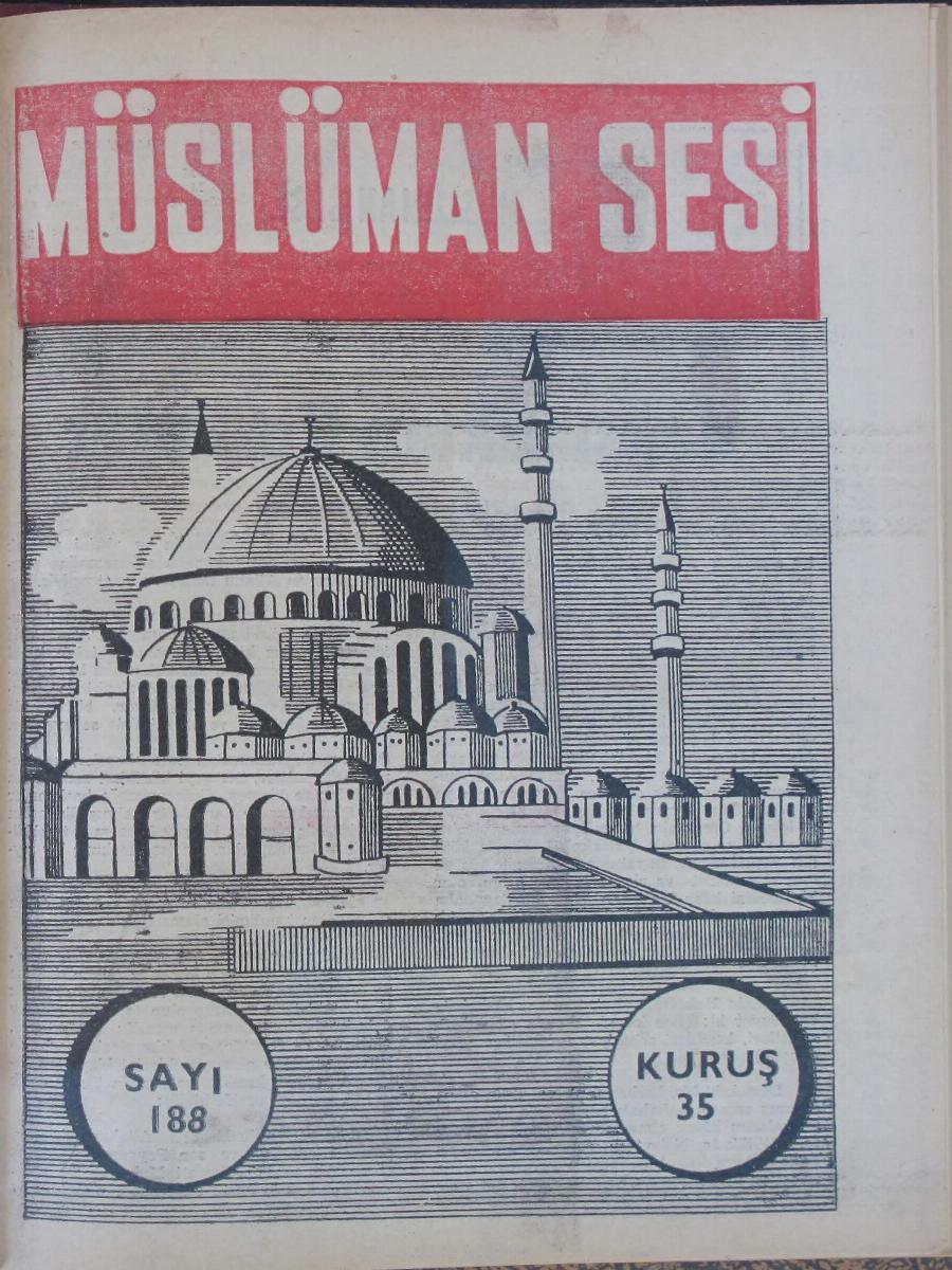 12. Cilt 188. Sayı Kapağı