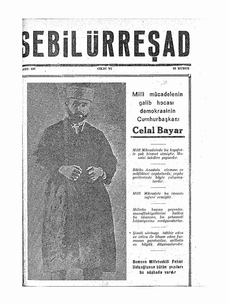 6. Cilt 137. Sayı Kapağı