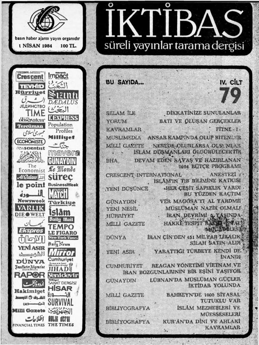 4. Cilt 79. Sayı Kapağı