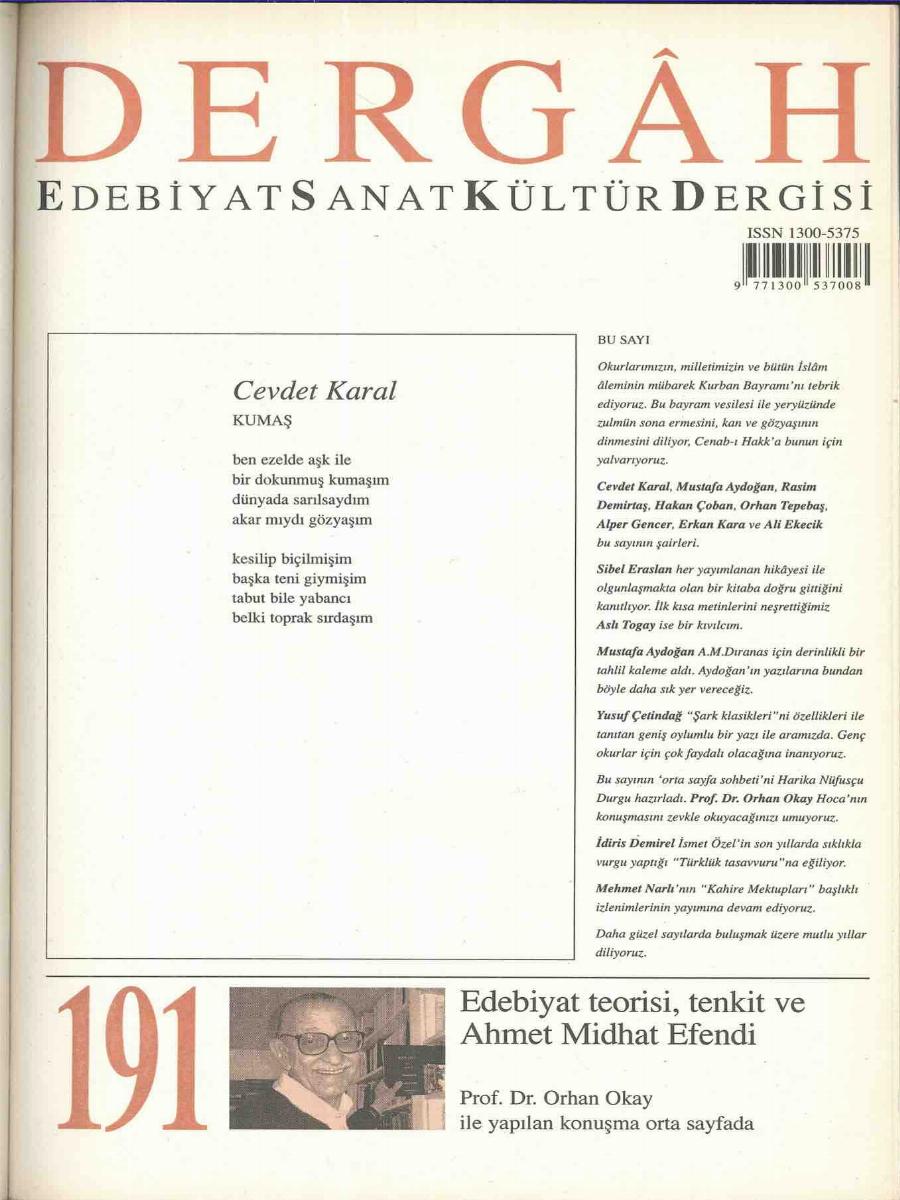 191. Sayı Kapağı