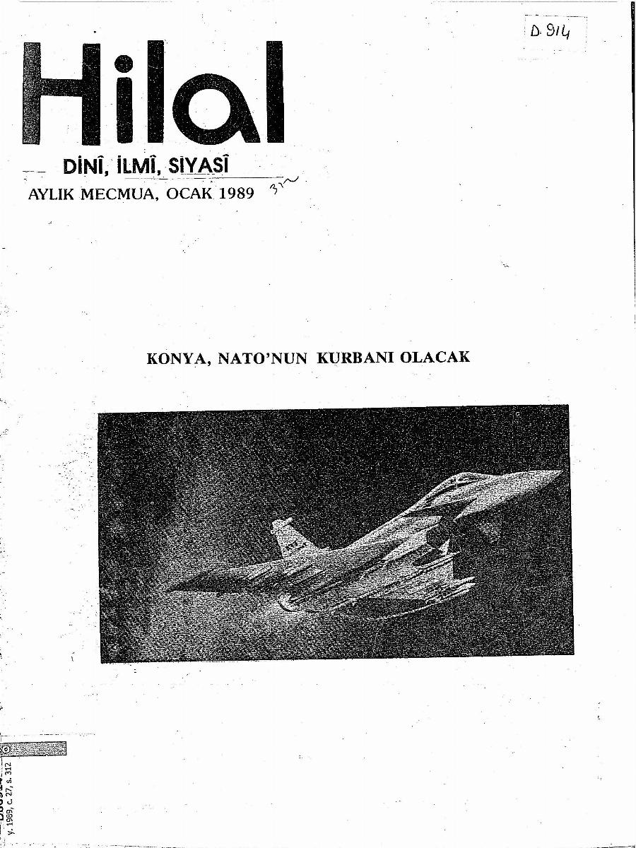 27. Cilt 312. Sayı Kapağı