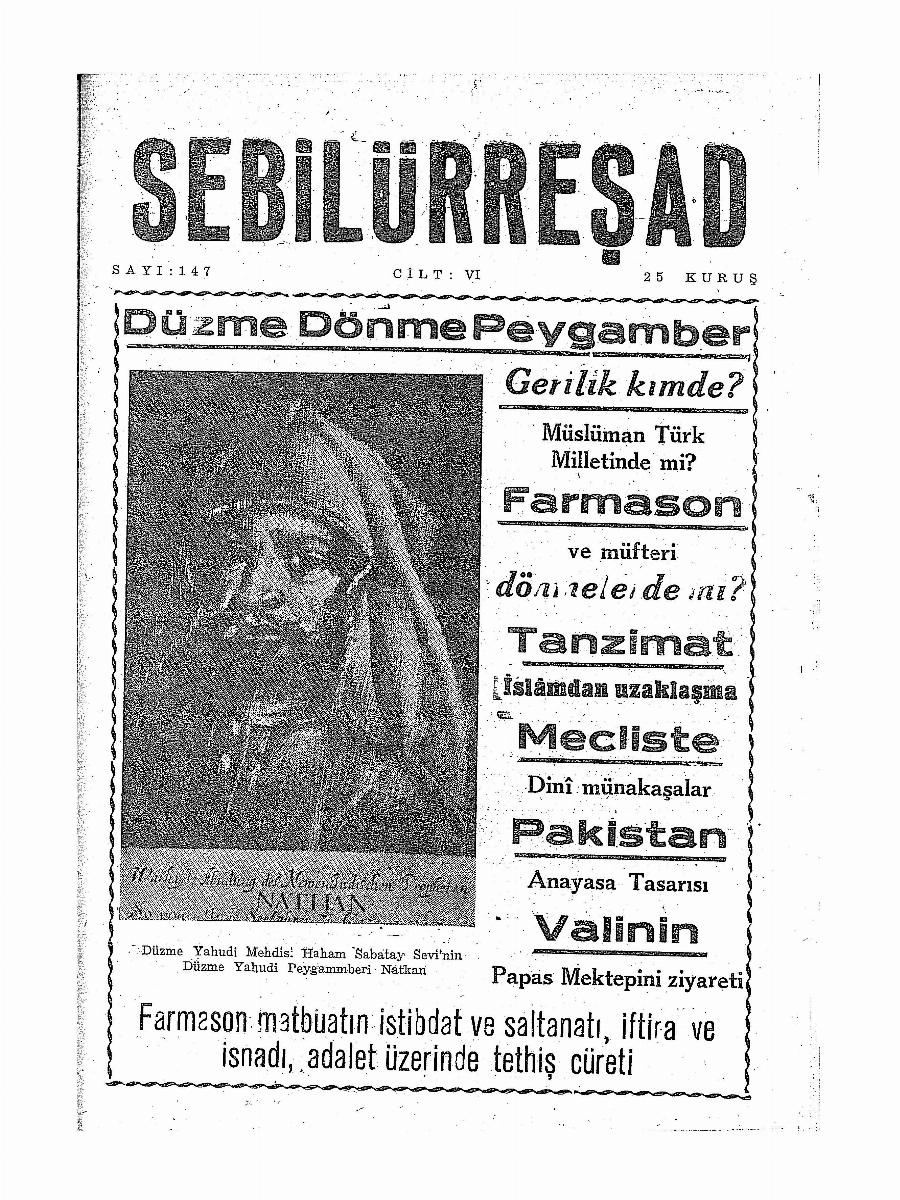 6. Cilt 147. Sayı Kapağı