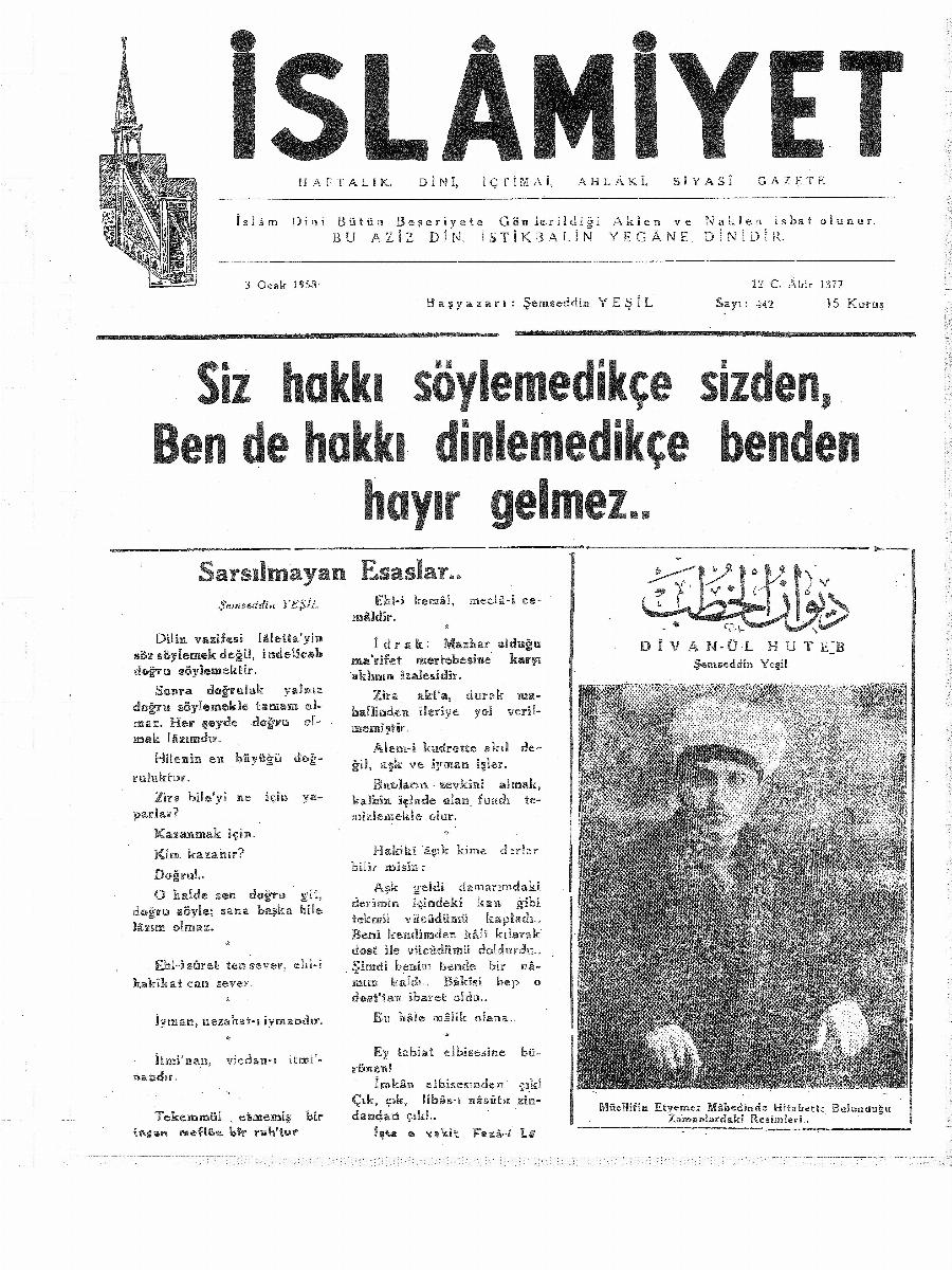 9. Cilt 442. Sayı Kapağı