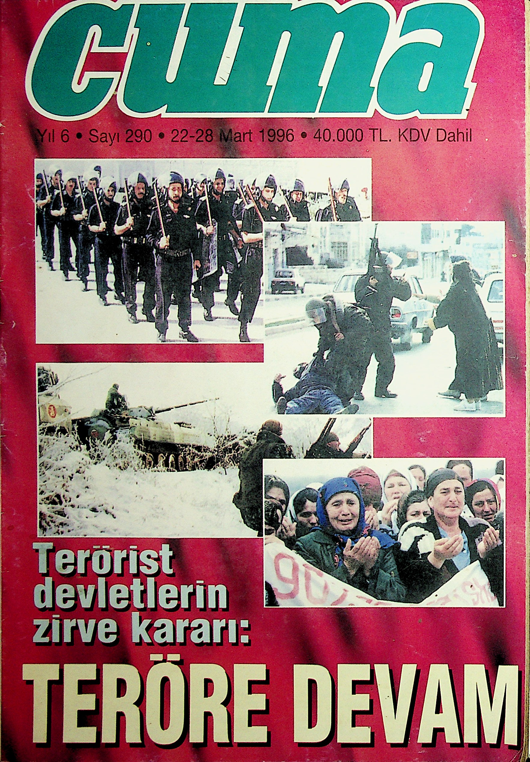 1. Cilt 290. Sayı Kapağı