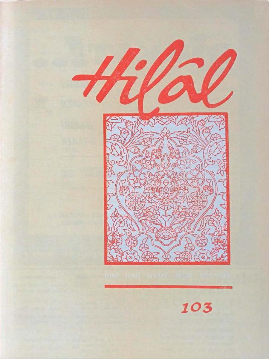 9. Cilt 103. Sayı Kapağı