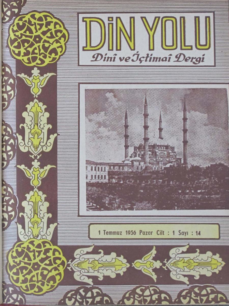 1. Cilt 14. Sayı Kapağı