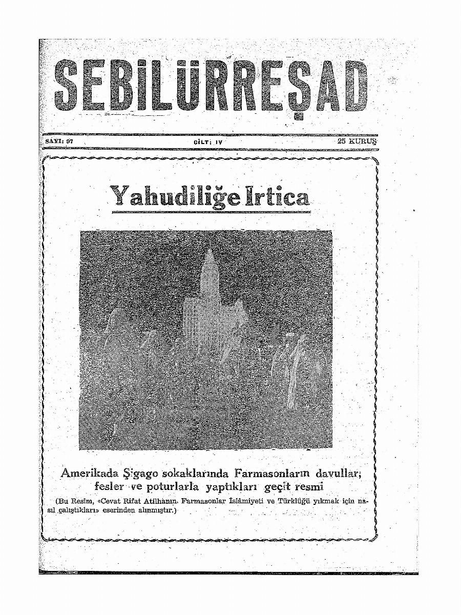 4. Cilt 97. Sayı Kapağı