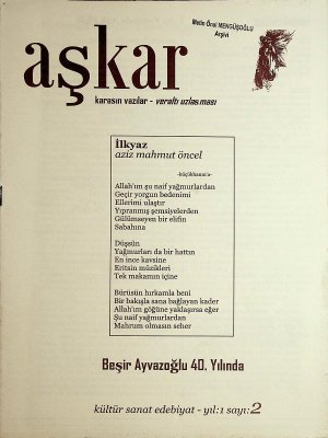 Aşkar Kapak